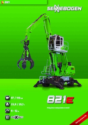 मटेरियल हैंडलर Sennebogen 821M E