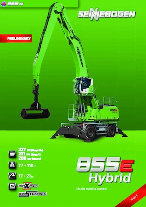 मटेरियल हैंडलर Sennebogen 855M E Hybrid