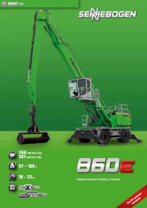 मटेरियल हैंडलर Sennebogen 860M E Hybrid