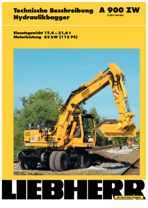व्हील एक्सकेवेटर Liebherr A 316 Litronic