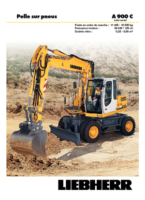 व्हील एक्सकेवेटर Liebherr A 900 C Litronic