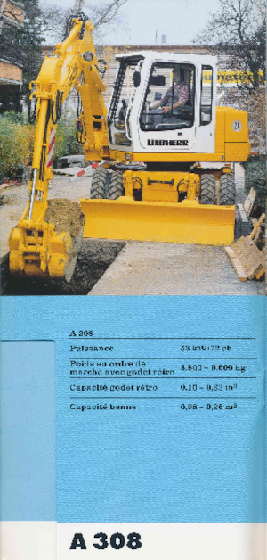 व्हील एक्सकेवेटर Liebherr A 902