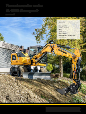 व्हील एक्सकेवेटर Liebherr A 912 Compact Litronic