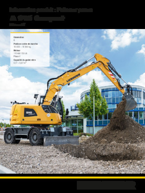 व्हील एक्सकेवेटर Liebherr A 916 Compact Litronic G6.0