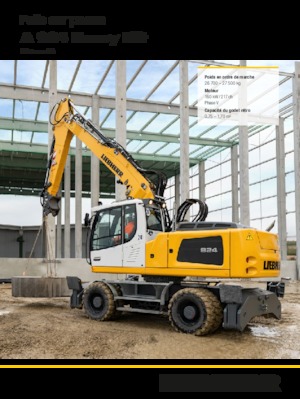 व्हील एक्सकेवेटर Liebherr A 924 Litronic Heavy Lift G6.0