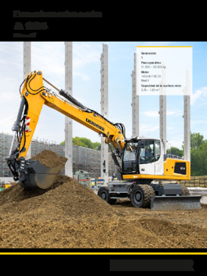 व्हील एक्सकेवेटर Liebherr A 924 Litronic G6.0