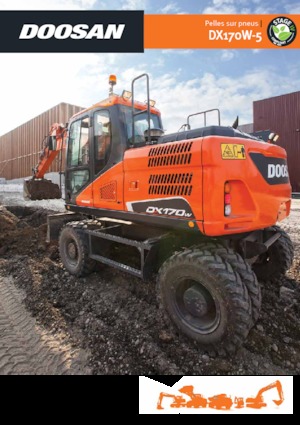 व्हील एक्सकेवेटर Doosan DX170W-5