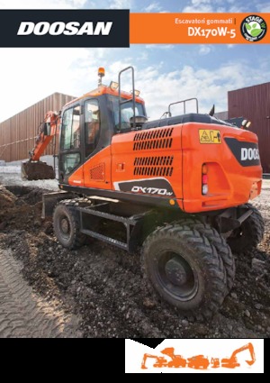 व्हील एक्सकेवेटर Doosan DX170W-5