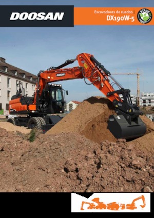 व्हील एक्सकेवेटर Doosan DX190W-5