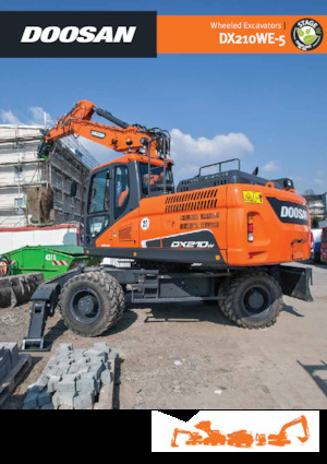 व्हील एक्सकेवेटर Doosan DX210WE-5