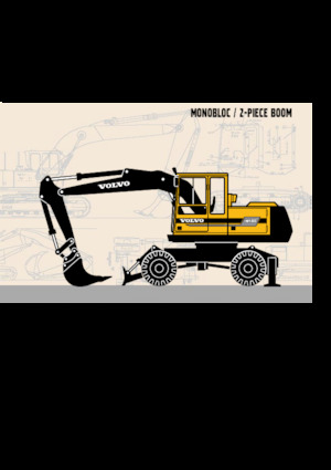 व्हील एक्सकेवेटर Akerman-Volvo EW 130 C