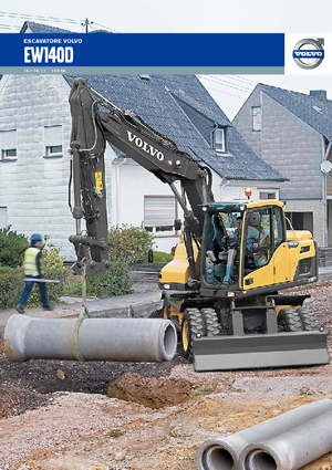 व्हील एक्सकेवेटर Volvo EW140D