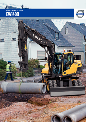 व्हील एक्सकेवेटर Volvo EW140D