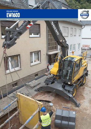व्हील एक्सकेवेटर Volvo EW160D