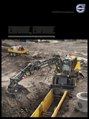 व्हील एक्सकेवेटर Volvo EW160E