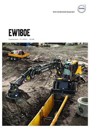 व्हील एक्सकेवेटर Volvo EW180E