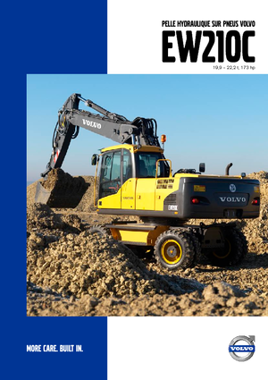 व्हील एक्सकेवेटर Volvo EW210C