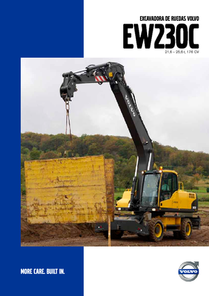 व्हील एक्सकेवेटर Volvo EW230C