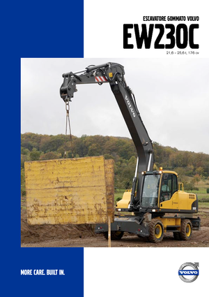 व्हील एक्सकेवेटर Volvo EW230C