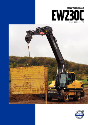 व्हील एक्सकेवेटर Volvo EW230C