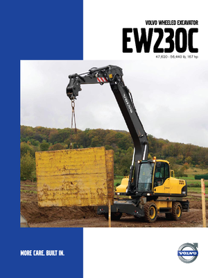 व्हील एक्सकेवेटर Volvo EW230C