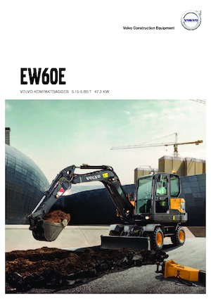 व्हील एक्सकेवेटर Volvo EW60E 