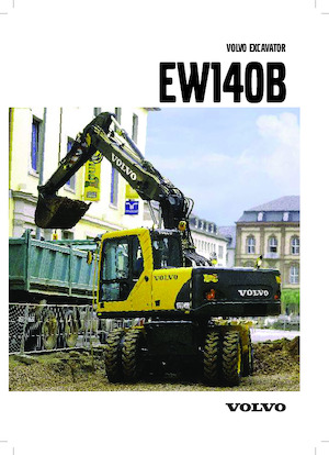 व्हील एक्सकेवेटर Volvo EW140B