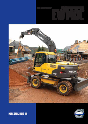 व्हील एक्सकेवेटर Volvo EW140C