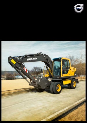 व्हील एक्सकेवेटर Volvo EW145B Prime