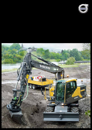 व्हील एक्सकेवेटर Volvo EW160E