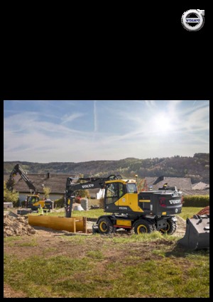 व्हील एक्सकेवेटर Volvo EW220E