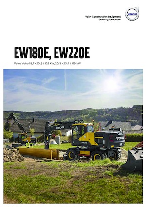 व्हील एक्सकेवेटर Volvo EW220E