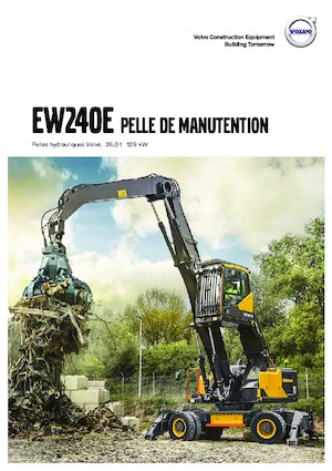 व्हील एक्सकेवेटर Volvo EW240E MH