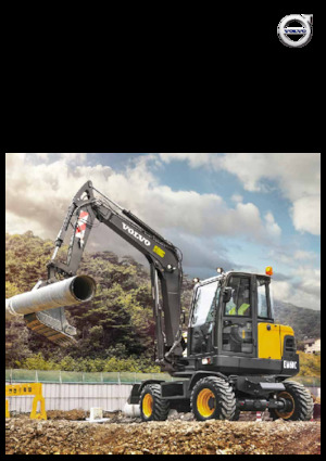 व्हील एक्सकेवेटर Volvo EW60C