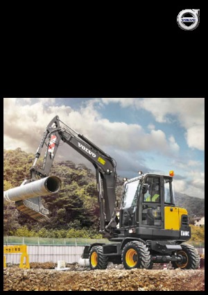 व्हील एक्सकेवेटर Volvo EW60E 