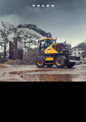 व्हील एक्सकेवेटर Volvo EWR150