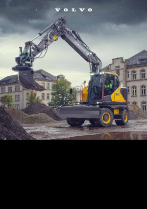 व्हील एक्सकेवेटर Volvo EWR170
