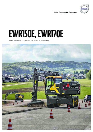 व्हील एक्सकेवेटर Volvo EWR170E