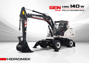 व्हील एक्सकेवेटर Hidromek HMK 140 W