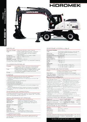 व्हील एक्सकेवेटर Hidromek HMK 200 W