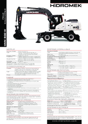 व्हील एक्सकेवेटर Hidromek HMK 200 W