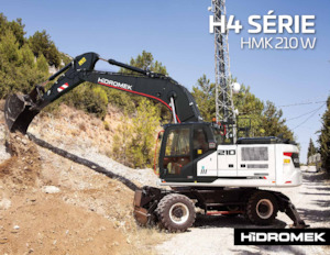 व्हील एक्सकेवेटर Hidromek HMK 210 W