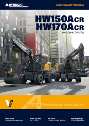 व्हील एक्सकेवेटर Hyundai HW150ACR