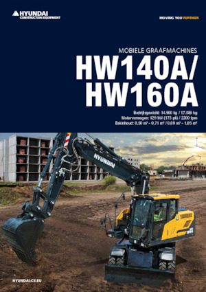 व्हील एक्सकेवेटर Hyundai HW160A