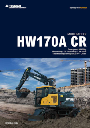 व्हील एक्सकेवेटर Hyundai HW170A-CR