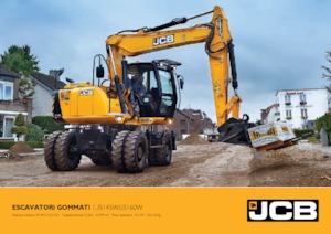 व्हील एक्सकेवेटर JCB JS145W