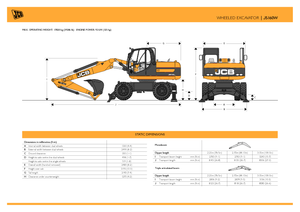 क्रॉलर एक्सकेवेटर JCB JS 160 W