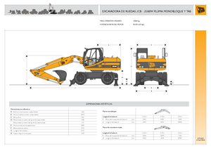 क्रॉलर एक्सकेवेटर JCB JS 160 W