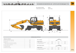 व्हील एक्सकेवेटर JCB JS 175 W