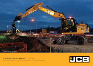 व्हील एक्सकेवेटर JCB JS175W